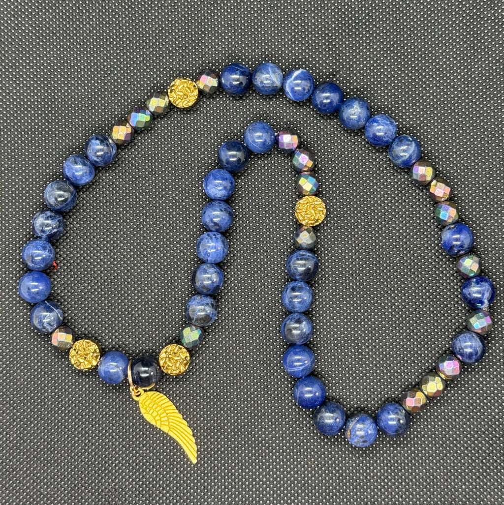 Flight of the Shaman (Blue Sodalite)