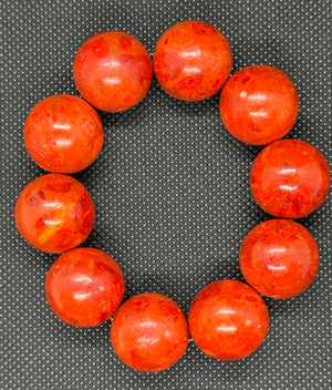 Red Jasper Block Bracelet