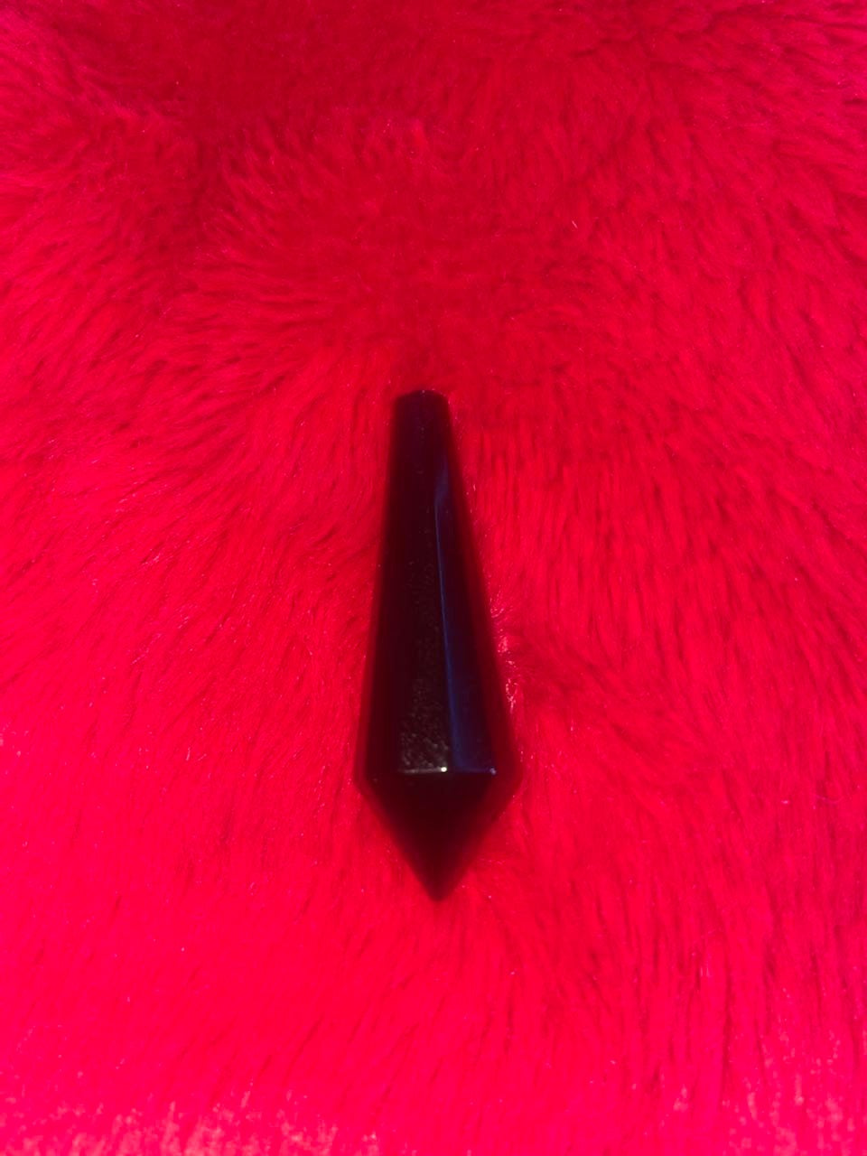 Black Obsidian Hexagon (Past Life Stone)