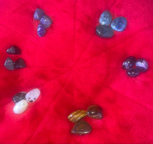 Shelia's Blessed Bags (6 Assorted Crystal Gems)